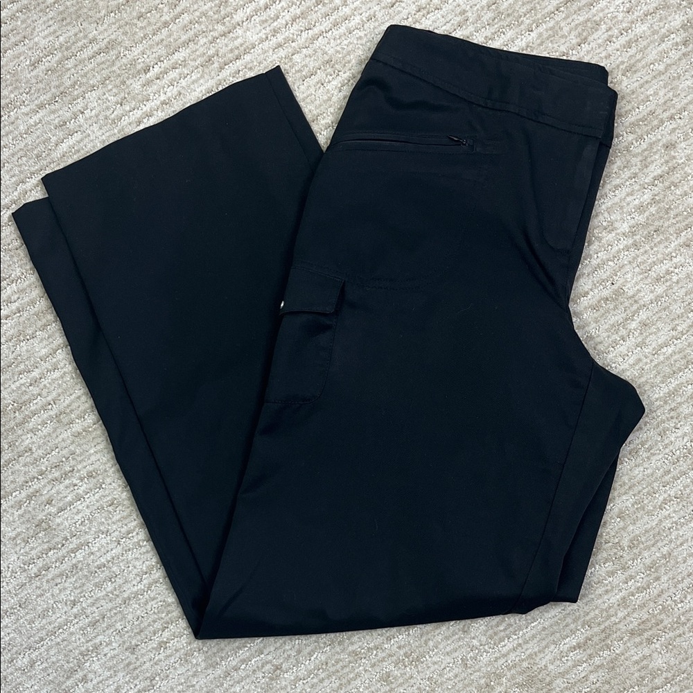 IZOD Golf Women’s Black Performance Stretch Pants Size 10 Travel Casual